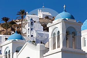 Greek Church in Ios Island, Greece