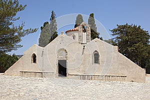 Greek church of Panagia Kera. Crete. Greece