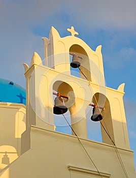 Greek church at Santorini island