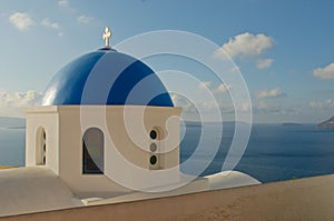 Greek church at Santorini island