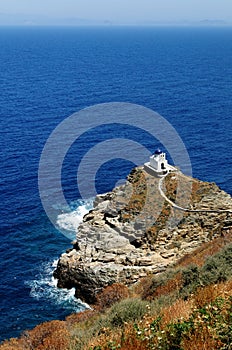 Greek church on Sifnos island