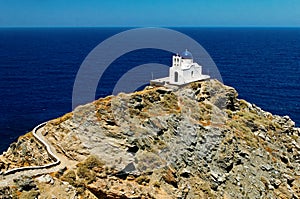 Greek church on Sifnos island