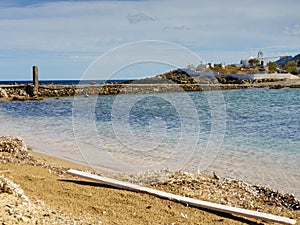 Greek coastline, Agios Fokas village