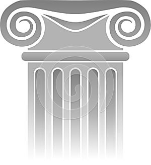 Greek Column Detail/eps