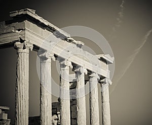 Greek columns