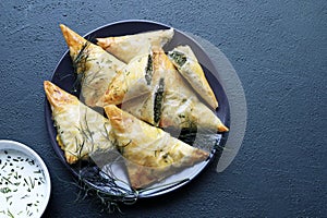 Greek cuisine, Spanakopita.