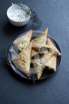 Greek cuisine, Spanakopita.