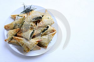 Greek cuisine, Spanakopita.