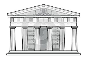 Greek Doric temple