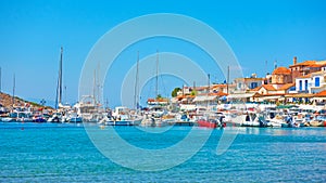 Greek fishing village