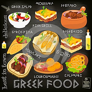 Greek Food Menu