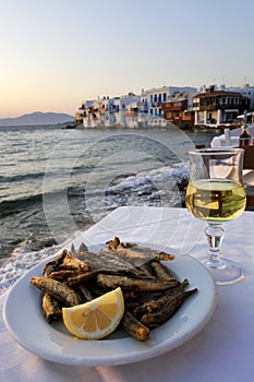 Greek Food and Wine with