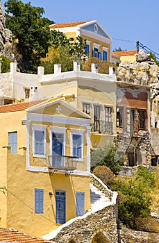 Greek houses