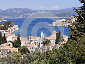 Greek Island Harbour