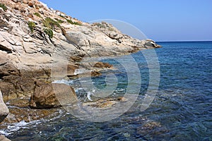 Greek Islands Beautiful Coastline