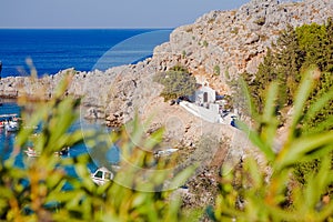 Greek islands - Rhodes, Lindos bay