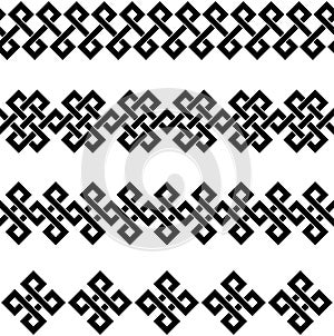 Greek key. Greek motives texture border or frame