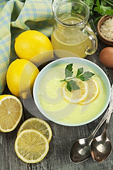 Greek lemon soup