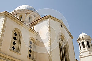 Greek orthodox cathedral ayia napa lemesos cyprus photo