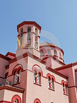 Greek Orthodox Cathedral Church Agion Pandon, Athens, Greece