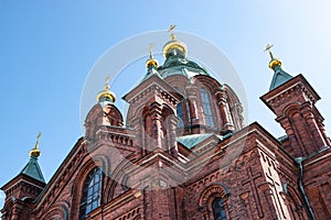 Greek Orthodox Cathedral in Helsinki, Finland.