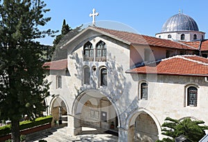 Greek Orthodox Church Main Building with dome