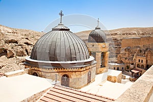 Greek Orthodox monastery in Judean desert