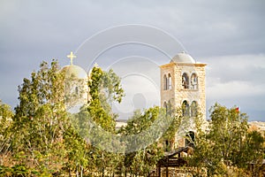 The Greek Orthodox St. John the Baptist Church in Jordan