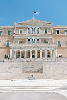 Greek Parliament in Athens, Greece