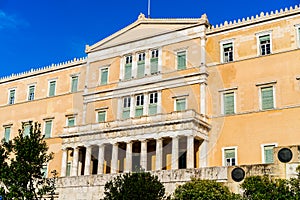 Greek Parliament buidling
