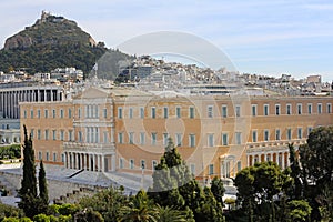 Greek Parliament Building Athens