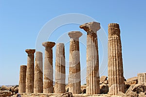 Greek pillars photo