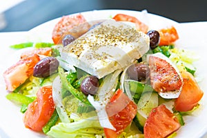 Greek Salad with feta cheese