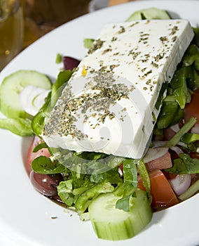 greek salad feta cheese