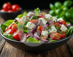 Greek Salad. Generated by AI.