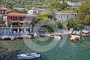 Greek scenic fishing village at Pelion