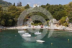 Greek scenic fishing village at Pelion