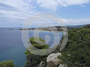 Greek shore at Sithonia photo