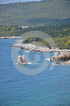 Greek Skyros island - Beach view - Greece