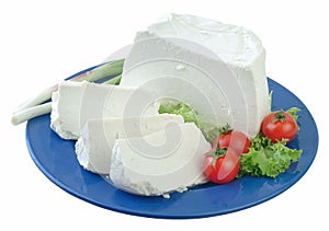 Greek soft cheese.