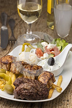 Greek souvlaki