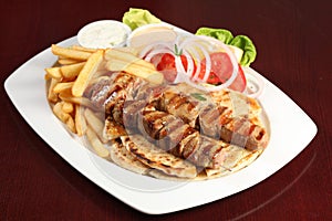 Greek souvlaki