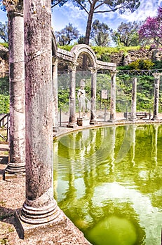 Greek Statue of Ares, inside Villa Adriana, Tivoli