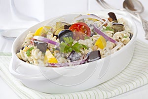 Greek Style Pasta Salad