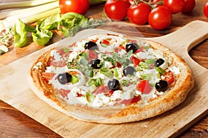 Greek Style Pizza photo