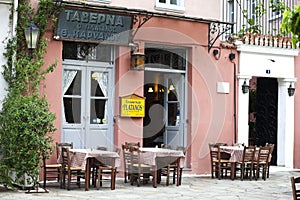 Greek Taverna at Plaka Athens