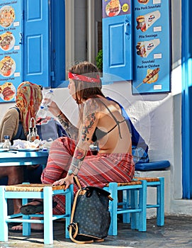 Greek taverna