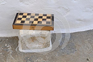 Greek Tavli game