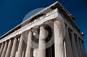 Greek Temple of Ares columns, Acropolis