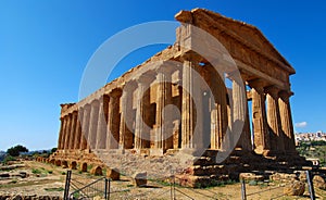 Greek temple of Concordia in Agrigento, Sicily